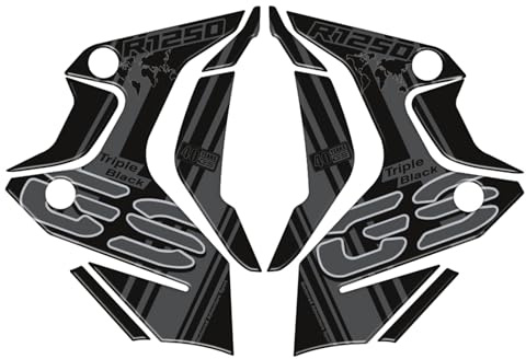 Für BMW R1250GS R 1250 GS 40 Jahre Edition Trophy 2018–2023, Motorrad-Kühlerschutz, 3D-Gel-Lackschutz-Aufkleber