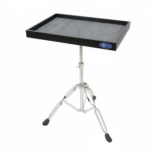 predolo Percussion-Tisch Massivholz Percussion-Ablage Multifunktional Schlagzeug-Arbeitstisch für Perkussionisten, Vollständig Geschlossenes Tablett