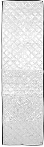 TOKIDNY Insulated Freezer Cover with UV Resistant and Easy Installation for Balcony Use, 71x20in Silver Aluminum Foil Material for Chest and Deep Freezers