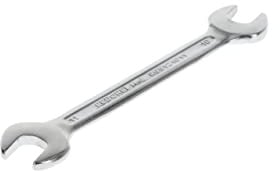 GEDORE red Double open-end spanner, SW 10+11 mm, Metric, Short, Spanner, Open-end spanner, 125 mm long, R05121011