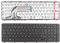 Teclado Compatible con HP 350 G1 355 G2 Negro