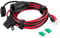 YCIND 3/8 Ring Eyelet Terminal to Female Cigarette Lighter Socket Battery Boost Cable Heavy-Duty 30A Fuse 12V/24V 12AWG Cord 10Ft