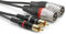 SommerCable HBP-M2C2-0600 Câble adaptateur audio [2 fiches RCA – 2 fiches XLR 3 broches] 6 m Noir
