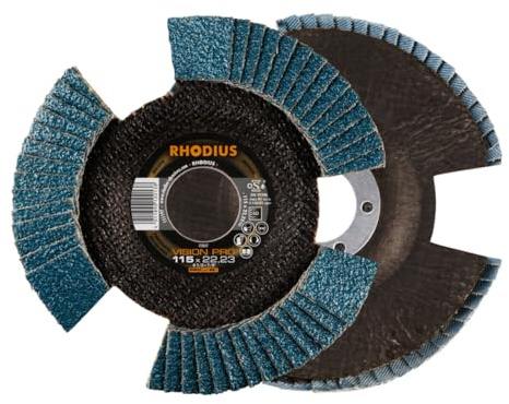 RHODIUS Lamellenschleifscheibe VISION PRO 115mm K 40