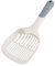 HONZUEN Plastic Cat Litter Scoop, Cat Poop Scoop with Non-slip Handle Easy to Clean Litter Tray Scoop Litter Scooper for Cats, Durable Kitty Litter Scoop Cat Litter Shovel for Cat Sand Toilet Cleaning