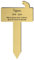 DECOHO - Plaque funéraire Personnalisable pour Animaux Silhouette Couleur Or brossé - Gravure Laser Durable - Chat Assis Couleur Or bross - Or