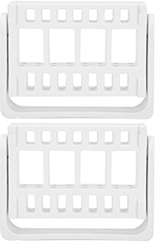 Sonew 2Pcs Nail Drill Bits Holders, 6 Holes Nail Grinding Head Storage Display Box Manicure Tools Storage Box for Home Salon