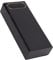 Power Bank Shell, 16 x 18650 Battery Power Bank Case DIY Kit Battery Charger with LCD Display, Support Micro/Type C/USB (black)