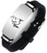 ForeverWill Einstellbar Wikinger Fenrir Wolf Silikon Armband,Inspirierend Wolf Glaube Wölfe Geist Ich Bin EIN Wolf Armband Wolf Fans Schmuck Geschenke für Männer Frauen Erwachsene Kinder, Schwarz