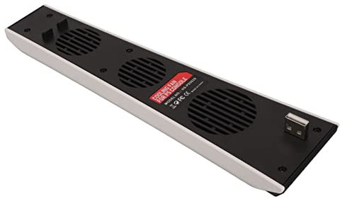 Ventilateur de Refroidissement pour PS5, Système de Refroidissement Efficace Professionnel pour Console de Jeu, Support de Refroidisseur Externe USB Silencieux pour PS5, Trois