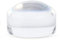 Dome Magnifier 80MM Acrylic 6X Optical Half Ball Lens Paperweight Reading Magnifying Glass For Office Table Decoration 1pc
