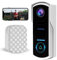 Videocitofono Wifi Campanello Video senza fili da Esterno, nicezing 4MP QHD Citofono Telecamera con Suoneria, Batteria 10,000 mAh, Rilevamento Movimento PIR, Visione Notturna, Storage SD/Cloud, IP66