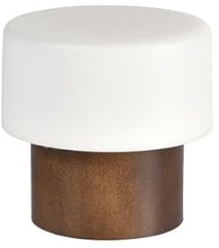 4x DUNILED Leuchte Sister Bambus 11 x 11 cm Braun