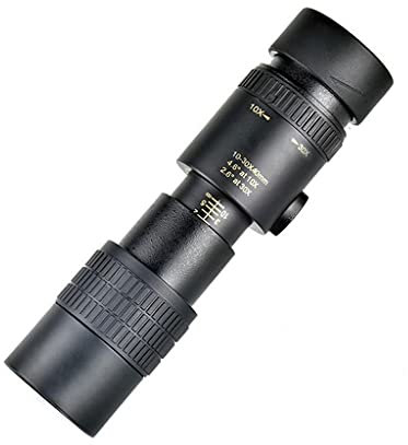 4K 10-300X40mm Super Teleobiettivo Zoom Telescopio Monoculare con Lente Prisma per Spiaggia Viaggi Attività All'aperto Sport