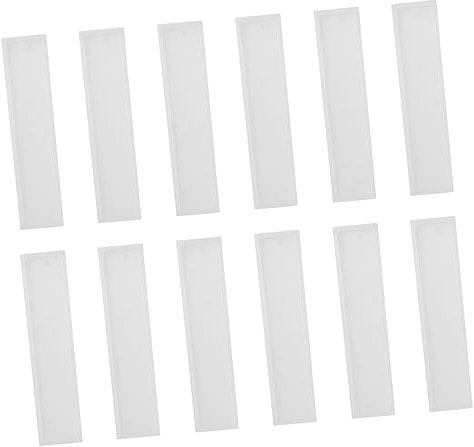 SEWACC 12stücke Lesezeichenformen Silikon Diy Handwerksformen Zur Herstellung Von Lesezeichen Und Anhängern Für Hause