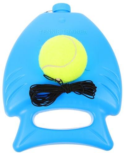 Anneome Tennis-trainingsbasis Aus Robustem Kunststoff Tennis-übungstool Für Selbsttraining Sport-trainingstool Mit Wasserfüllung Für Stabilität Für Indoor-Training