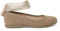Pisamonas Bailarina Cintas Raso Cierre Pulsera Size 37 Color Arena