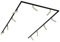 QAZQA - Modern Modernes Schienensystem Komplettset I Spotlight I Deckenspot I Deckenstrahler I Strahler mit 10 Spot I Spotlight I Deckenspot I Deckenstrahler I Strahler I Lampe I Leuchten Beige und Sc