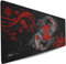 Nyfter - XXXL Koi Bamboo Gaming Mousepad 1200x600x3mm 3XL mauspad Gaming Premium Tischunterlage Large Size Wasserabweisend für Pro-Gamer (Blossom-Red)