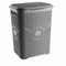 Large Plastic Laundry Basket Clothes Washing Bin Hamper Storage Organiser 65L (Grey)