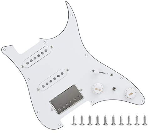 SSH Loaded Prewired Double Coil Pickups Schlagbrett, E-Gitarren-Tonabnehmer, vorverdrahteter Gitarren-Tonabnehmer mit bemaltem, handgeschliffenem Magneten, für Country-Musik,
