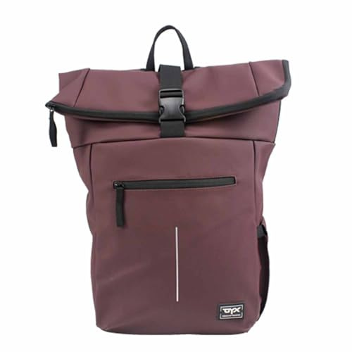 DYX Freitzeitrucksack Bennie Bordeaux 23 Liter mit Gepolsterten Schulterriemen und Reflektierenden Elementen