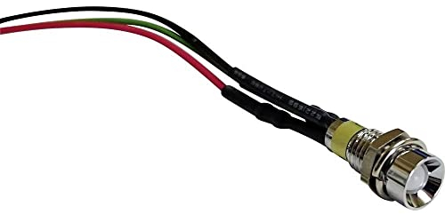 TRU Components 141461 LED-Signalleuchte mehrfarbig Rot, Gruen 24 V/DC BD-0608 24V