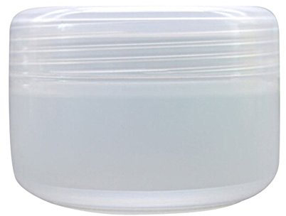 Gemini_mall® 5pcs Empty Plastic Makeup Jars Pots Travel Face Cream/Lotion/Cosmetic Containers (100ml, Transparent)