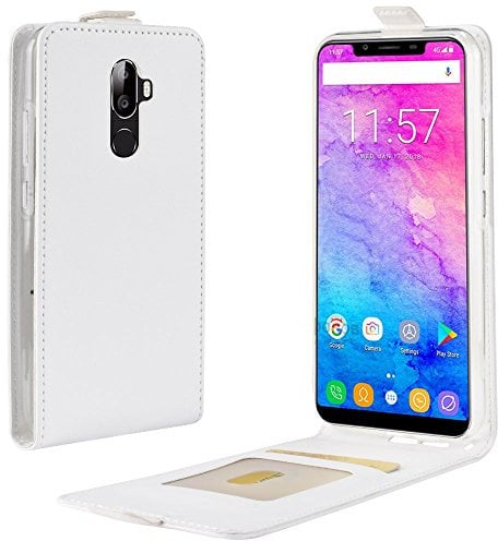 ASUS ZenFone 5Z ZS620KL Cover Custodia Custodia Morbida Custodia Smartphone per ASUS ZenFone 5Z ZS620KL con la Funzione di Supporto (Bianca)