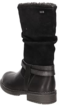 Lurchi Lia-Tex, Stivali Alti Bambina, Nero (Black Nappa 29), 34 EU