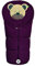 Odenwälder Fußsäckchen Mucki für Gr. 0 Babyschale classic black berry