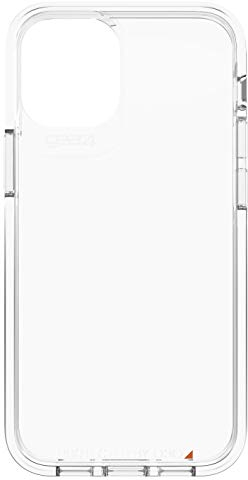 ZAGG GEAR4 Crystal Palace Betty Compatible with iPhone 12 Mini 5.4 Case, Advanced Impact Protection with Integrated D3O Technology, Anti-Yellowing, Phone Cover – Transparent