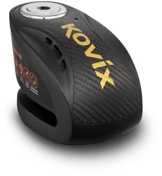 KOVIX KNX10-BK Padlock, Black/White