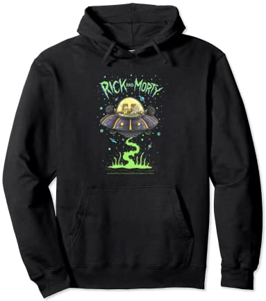 Rick and Morty Drunk Rick Ship Pullover Hoodie