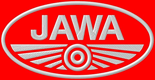 Masterpatch Aufnäher für Fans Jawa Logo XL 175 250 350 TS Patch Chopper Motorrad Motobike Patch Parche Bordado Brodé Patch écusson Toppa ricamata
