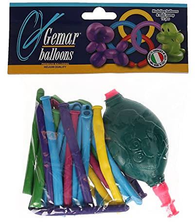 GODAN Balloon Pump for Modelling Balloons 10 Balloons