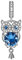 GNOCE Eule Umarmung Anhänger Charm Sterling Silber Baumeln Charms Bead Fit Armband/Halskette Schmuck Geschenk Für Frauen Mädchen Tochter Herre