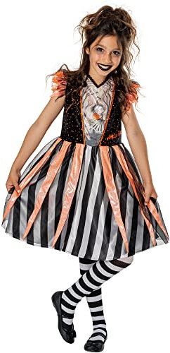 Rubie's 3012729-10 Batgirl Amelia-Fang-Kostüm für Mädchen, wie abgebildet, Alter 9-10 Jahre Halloween