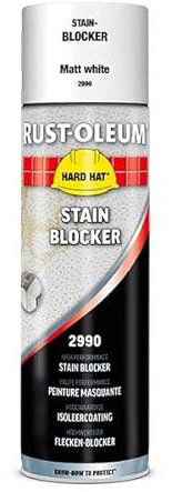 Rust-Oleum Hard Hat Peinture Masquante, Peinture en aérosol à séchage rapide pour éliminer les taches de suie, de moisissures, de graffitis, 500ml