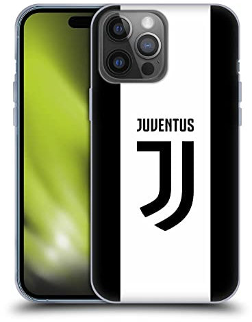 Head Case Designs Licenza Ufficiale Juventus Football Club in Casa 2017/18 Race Kit Custodia in Gel [Protezione di Grado Militare] Compatibile con Apple iPhone 14 PRO Max E Compatibile con MagSafe