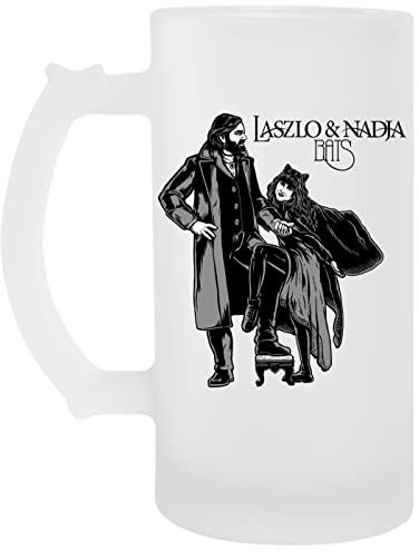 Laszlo & Nadja Album Cover Beer Mug