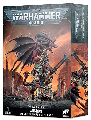 Warhammer 40k - Space Marine du Chaos World Eaters Angron, Primarque Demon de Khorne