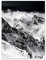 Poster Schwarz und Weiß Berge 50x70 cm Hochformat - OHNE RAHMEN XXL Wandposter Kunstdruck Fotoposter Wandbild Wandbilder Wand Bild auf Poster Wohnzimmer Schlafzimmer Küche