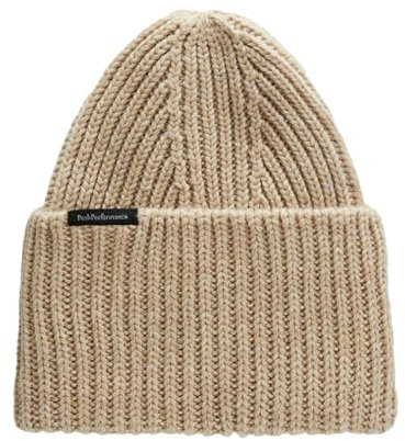 Peak Performance Damen Strickmütze mit Wolle MASON sand (108), ONESIZE
