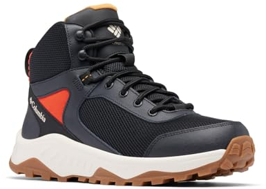 Columbia Trailstorm Ascend Mid WP, Scarponi da trekking alta Uomo, Black/Super Sonic , 44.5 EU