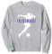 Fussball Kicken Verein Erzgebirge Fan Heimat Aue Lila Sweatshirt