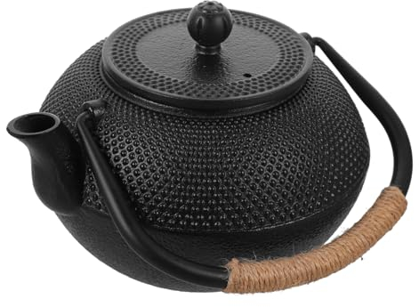 HAWILLOSCH Stovetop Safe Cast Iron Kettle Large Capacity Japanese Teapot Tea Kettle