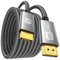 Silkland 4K HDMI Kabel 10m 2K@144Hz mit ARC HDR 3D UHD Ethernet, HDMI 2.0 Kabel 4K@60Hz 18Gbps Highspeed, HDMI Monitor Kabel für Soundbar Blu-Ray Laptop TV Fernseher Beamer Switch