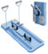 Pilates Board Foldable, Multifunctional Pushup Board Abdominal Training Board, Professional Pilates Reformer Board Exercise Board for Home Gym