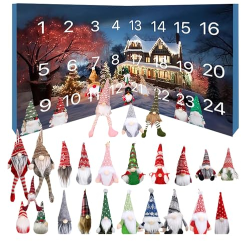 Wichtel Adventskalender 2024 Weihnachtswichtel Adventskalender 2024 24 Tage Adventskalender Weihnachten Weihnachtswichtel Figuren Weihnachtskalender 2024 Sammlerstück Wichtel Puppen Und Zubehör